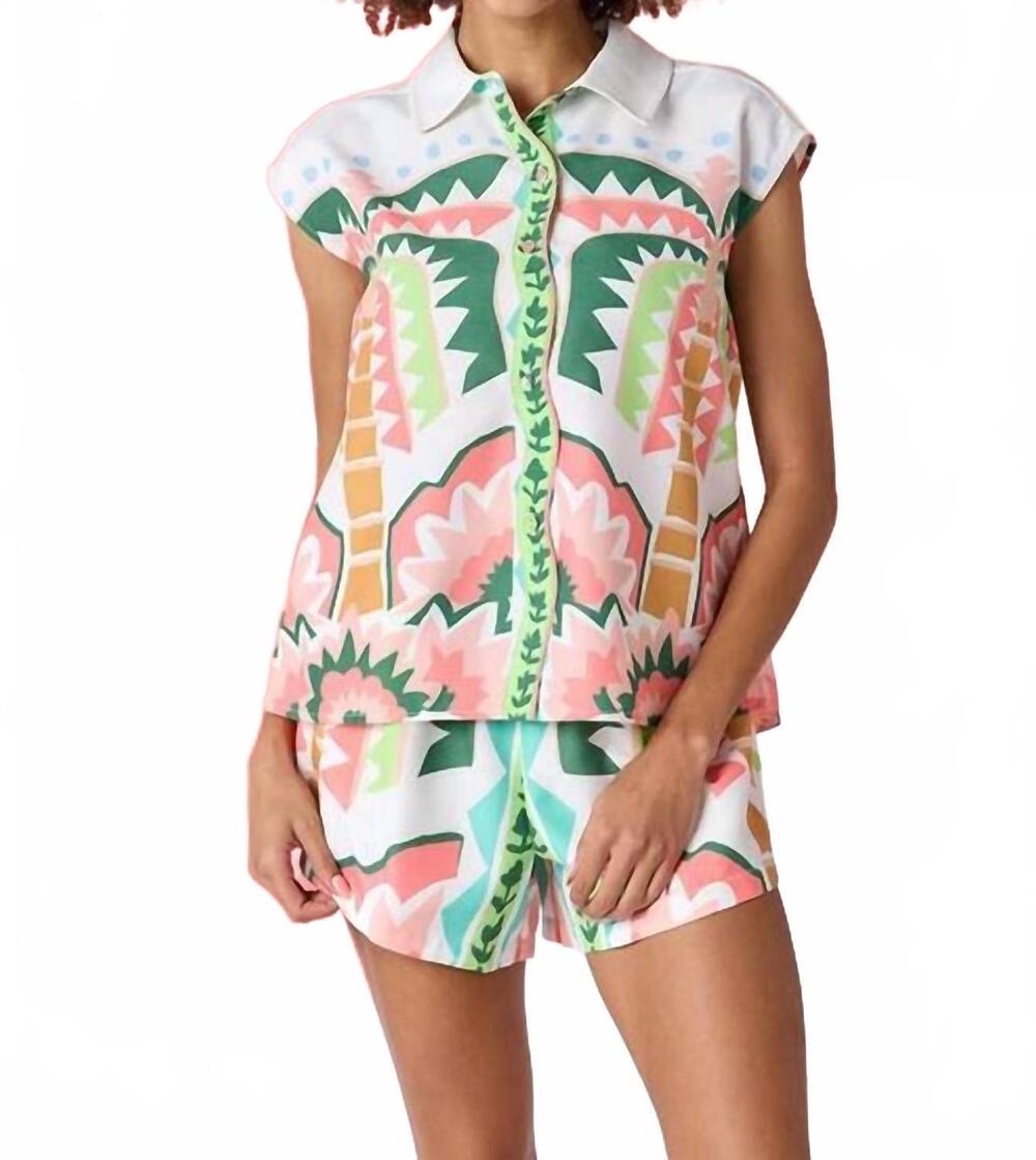 NEW CROSBY BY MOLLIE BURCH sara high rise shorts in multi